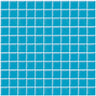 COLOR PALETTE TURQUOISE CLOUD GLOSS 11.8x11.8 glass Mosaic Tile.