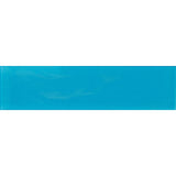 COLOR PALETTE TURQUOISE 4x16 GLOSS glass Mosaic Tile.