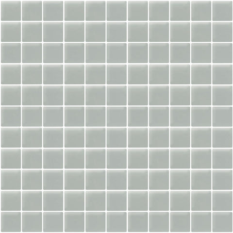 COLOR PALETTE GRAY CLOUD GLOSS 11.8x11.8 glass Mosaic Tile.