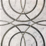 WATERJET ALCAMO Bianco Carrara Mosaic Tile.