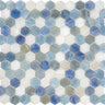 GLAMOUR CORDOBA MOONSTONE Glass Mosaic Tile.