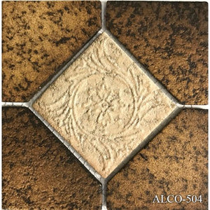 Alco Nature Brick 6 x 6 Deco Pool Tile Series - MosaicBros.com