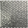 GLAMOUR RONDA SILVER Glass Mosaic Tile.
