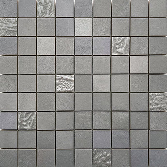 AURORA GREY MOSAIC Ceramic Mosaic Tile.