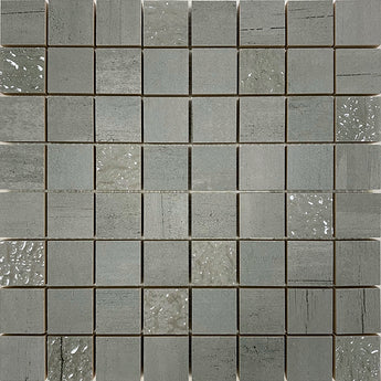 ATLANTIS SMOKE MOSAIC Ceramic Mosaic Tile.