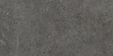 Black Roca Stone Basel floor tile in 24x48 inch rectangular format, showcasing a sleek, matte surface and natural stone texture.