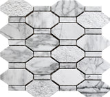 BALI PACIFIC RIM CARRARA Bianco Carrara Mosaic Tile.