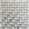 BALI BATIK CARRARA Glass Mosaic Tile.