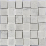 BALI SUMATRA CARRARA Bianco Carrara Mosaic Tile.
