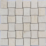 BALI SUMATRA CREMA Crema Marfil Mosaic Tile.