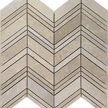 BALI BALIAN CREMA Crema Marfil Mosaic Tile.