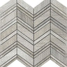 BALI BALIAN WOODEN GRAY Wooden Gray Mosaic Tile.