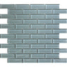 COLOR PALETTE PALE 1X3 BRICK GLOSS glass Mosaic Tile.