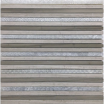 ARTISTIC BASTONI 4 stone Mosaic Tile.