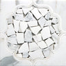 WATERJET CARNABY WHITE Calacatta Gold, Dolomite Mosaic Tile.