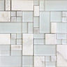 HAWAII REEF PEARL glass, stone Mosaic Tile.