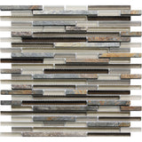 CASCADES SEDONA glass, stone Mosaic Tile.