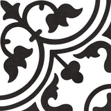 Roca Casablanca Heritage 8x8 floor tile featuring intricate Moroccan-inspired geometric patterns in earthy tones.