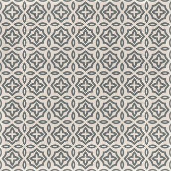 Roca Havana Retro 8x8 cement floor tile featuring a classic, textured cement design in a neutral color.