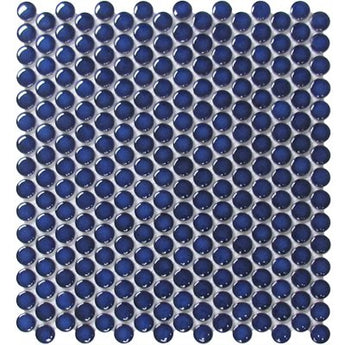 CC MOSAICS RED PEPPER PENNY ROUND MOS 12X12.
