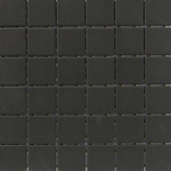 CC PORCELAIN BLACK 12X12 MOSAIC.