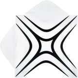 WATERJET CHELSEA WHITE Dolomite, Eastern Black Mosaic Tile.