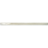 CLOUD 9 SILVER WHITE MOLDING glass Mosaic Tile.