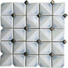 CERAMIQUE BLUE PILLOW ceramic Mosaic Tile.