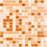 MIX 0.8" CNS/110(m) Glass Mosaic Tile.