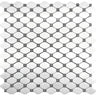 DC METRO CRYSTAL CITY Eastern White / Bardiglio Nuvolato Mosaic Tile.