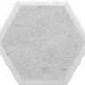 DC METRO TACOMA PARK Carrrara Grey/ Thassos White Mosaic Tile.