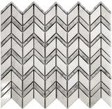 DC METRO EMBASSY ROW Eastern White/ Bianco Carrara Mosaic Tile.