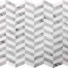 DC METRO PENN QUARTER Eastern White / Carrara Gray Mosaic Tile.