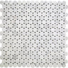 DC METRO LOGAN CIRCLE Bianco Carrara Mosaic Tile.