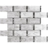 DC METRO ARLINGTON Bianco Carrara/ Bardiglio Nuvolato Mosaic Tile.