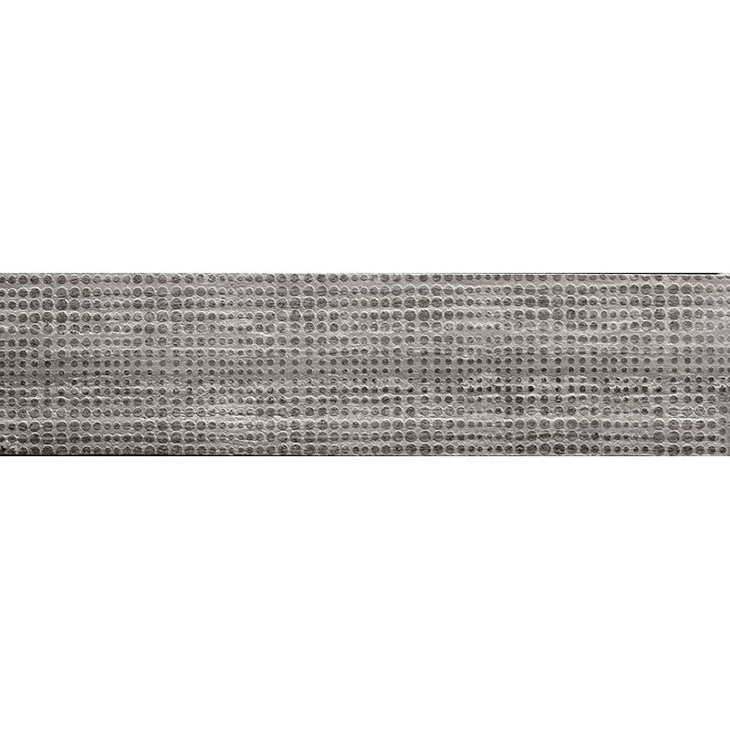 ARTISTIC ETCHED DOTS WOODEN GRAY Wooden Gray Mosaic Tile.