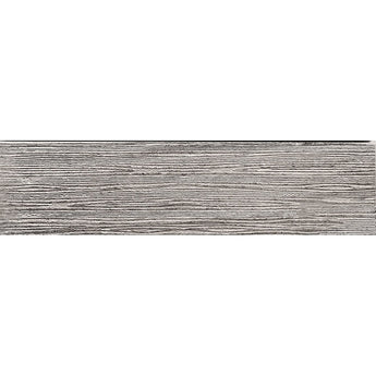 ARTISTIC ETCHED WAVES WOODEN GRAY Wooden Gray Mosaic Tile.