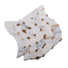 WATERJET EUPHORIA Calacatta Gold/Brass Mosaic Tile.