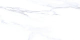 White Vivaldi 12x24 inch Roca floor tile with a sleek, modern design, shown in a clean, polished surface.