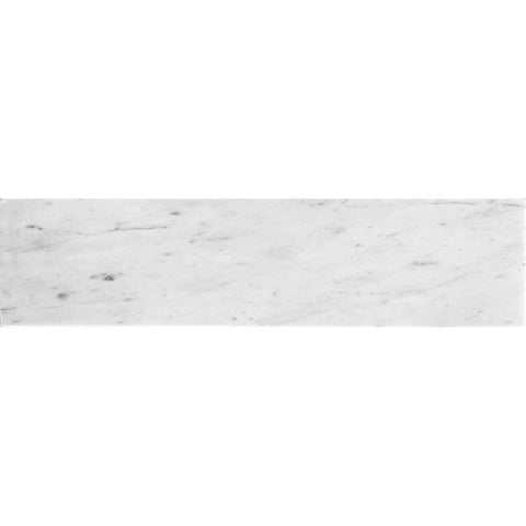 FIELD TILE CARRARA 4X16 HONED Bianco Carrara Mosaic Tile.