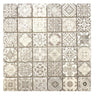 ARTISTIC FESTIVAL 2 Travertine Mosaic Tile.