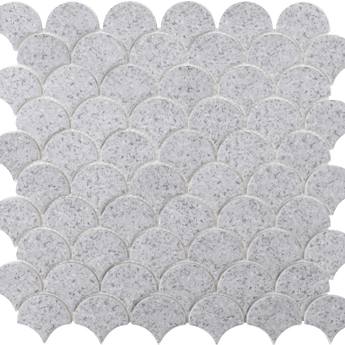 ROCKART TERRAZO SCALES GRAY 12X12 MOSAIC.