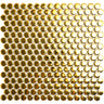 Gold Penny Round Mosaic Tiles - MosaicBros.com