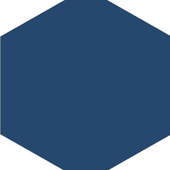 BLOCK HEXAGON AZUL MATTE 5X6.