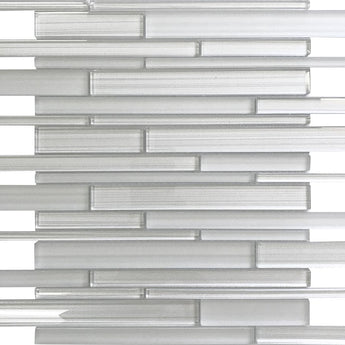 ICELAND NORDIC STICKS Glass Mosaic Tile.