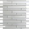 ICELAND NORDIC STICKS Glass Mosaic Tile.