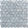 ICELAND ALDA HEX Glass Mosaic Tile.