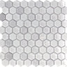 ICELAND GEYSER HEX Glass Mosaic Tile.