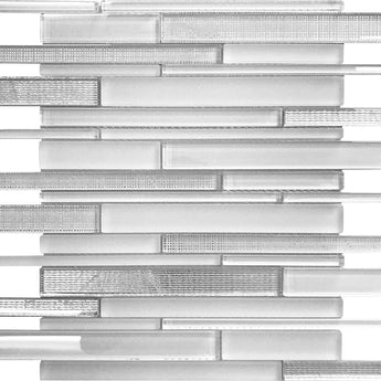 ICELAND GEYSER STICKS Glass Mosaic Tile.