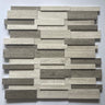 Haisa Light Marble 3D Mosaic Panel POLISHED.